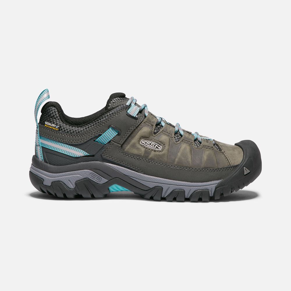 Keen Outdoor Ayakkabı Kadın Siyah Kahverengi - Targhee Iii Waterproof - Türkiye SNIR56879